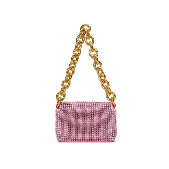 Brandon Blackwood Micro Nia Bag- Pink Crystal - Picture 4 of 6